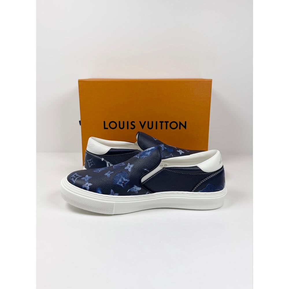 Size 7LV/8US - Louis Vuitton Ollie Watercolor Slip On NEW - Picture 7 of 11